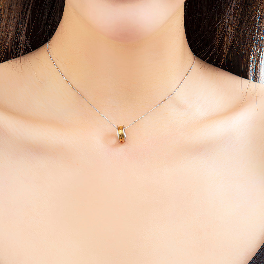 Mother's Day Gift Small Round Pendant Necklace