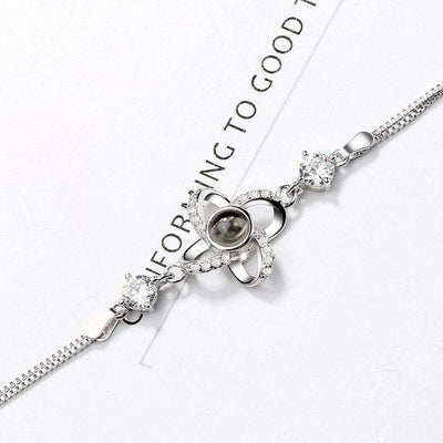 Mother's Day Gift Best Friends Forever-Personalized Photo Projection Bracelet For Girl