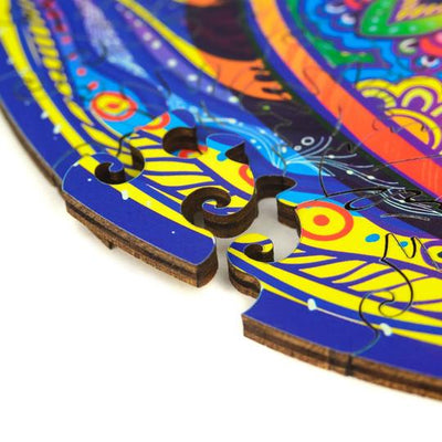 Wooden Jigsaw Puzzle Shining Fish