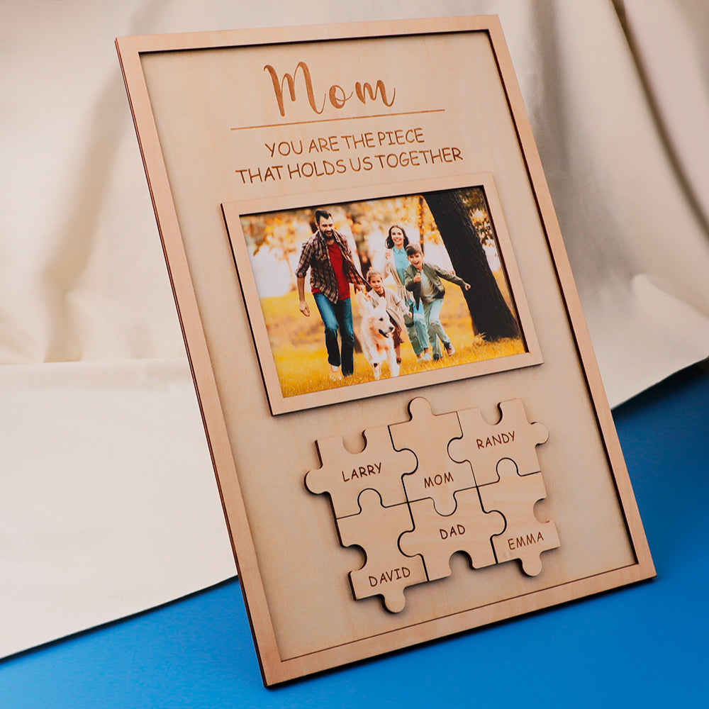 💕"Mum You Are the Piece that Holds Us Together" Puzzle Sign💕