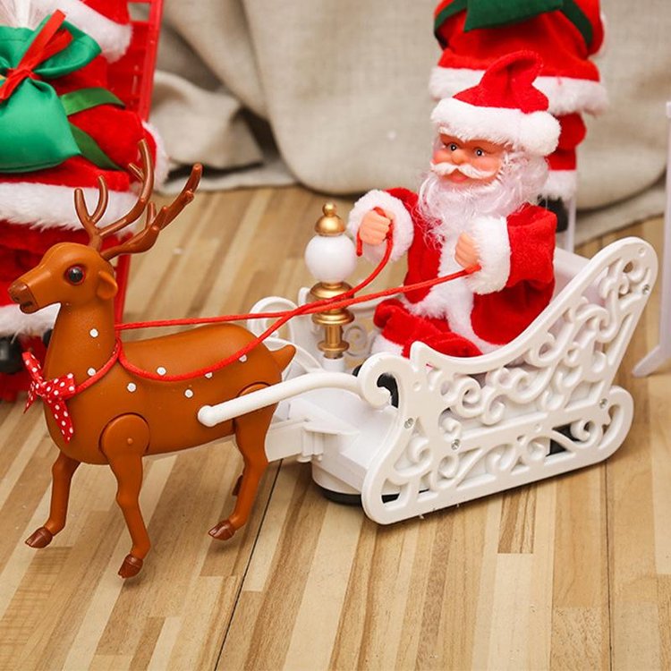 Musical Santa Claus Perform Acrobatic Actions🎅-Christmas 2022