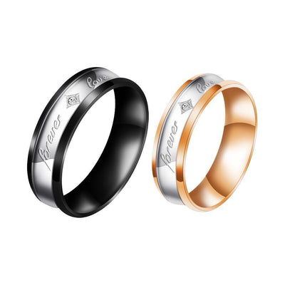 Mother's Day Gift Melody Forever Love Couple Diamond Ring