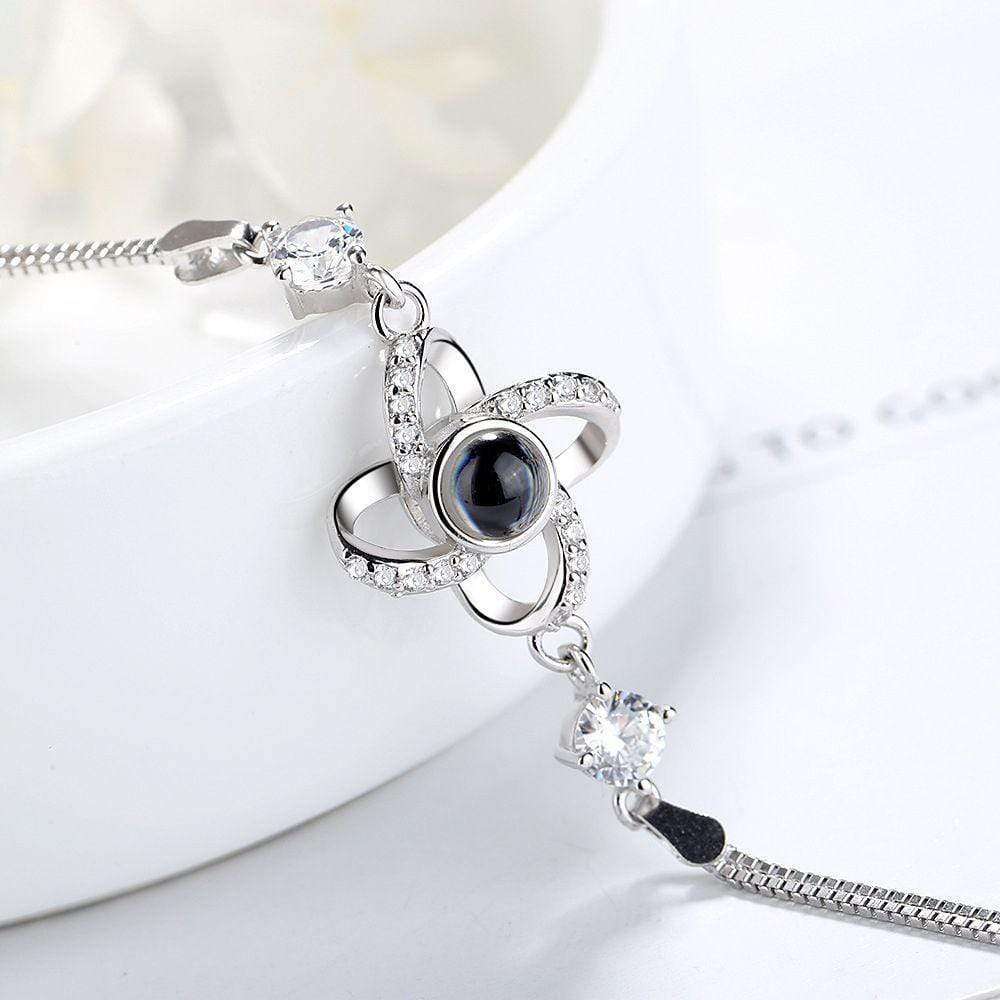 Mother's Day Gift Best Friends Forever-Personalized Photo Projection Bracelet For Girl