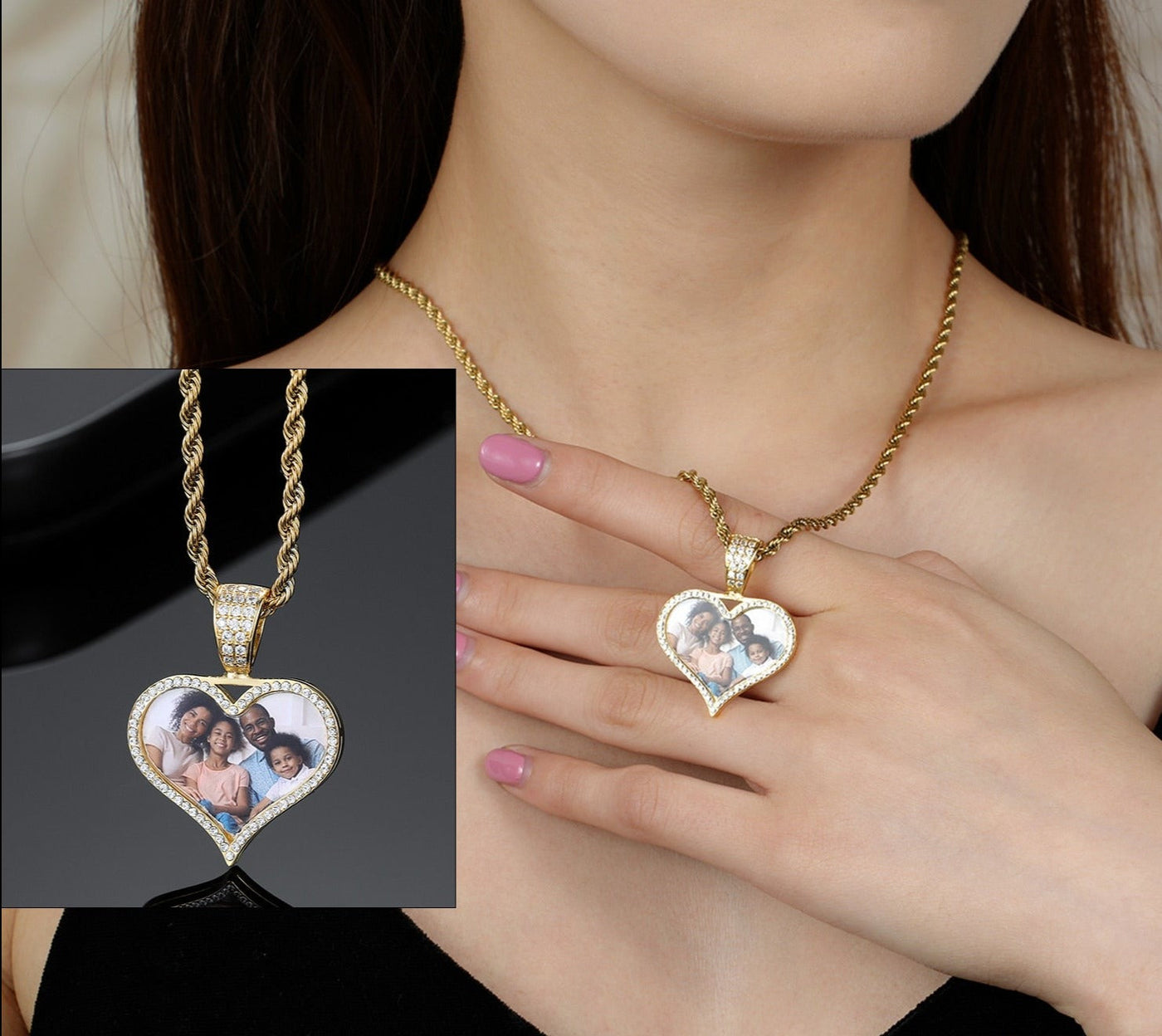 Custom Photo Necklace