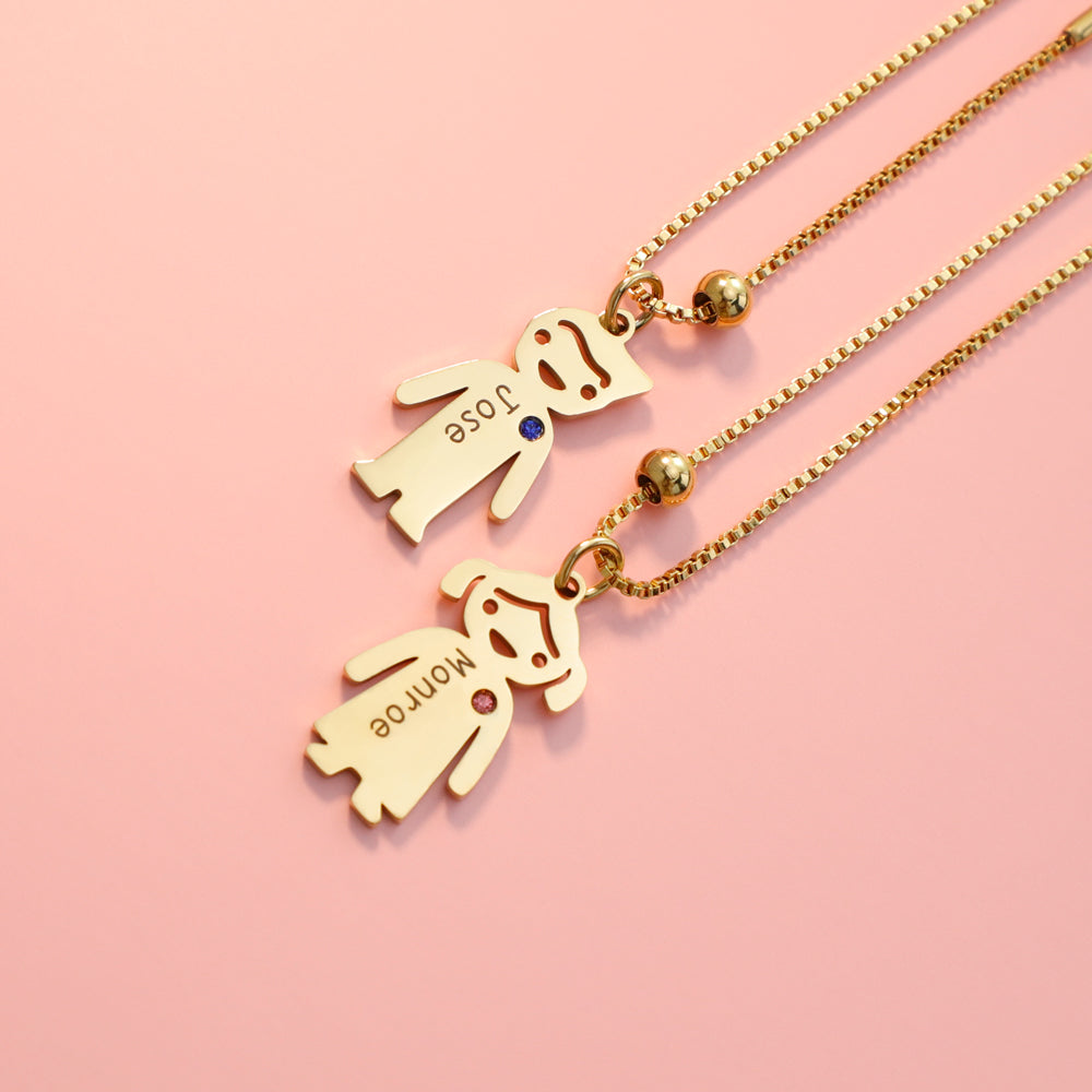 Kids Pendant for Mothers&Grandmothers