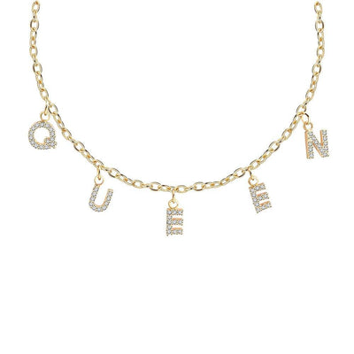 Mother's Day Gift DOREMI Trendy Zircon Name Necklace