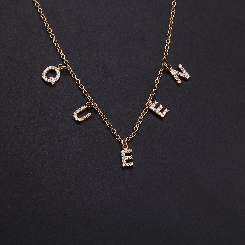 Mother's Day Gift DOREMI Trendy Zircon Name Necklace