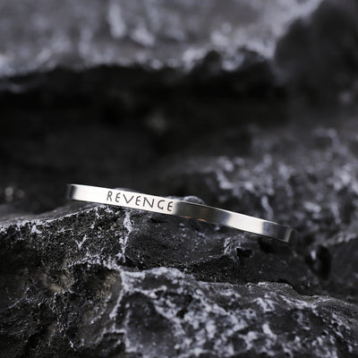 REVENGE Inspirational Stainless Steel  Bracelet