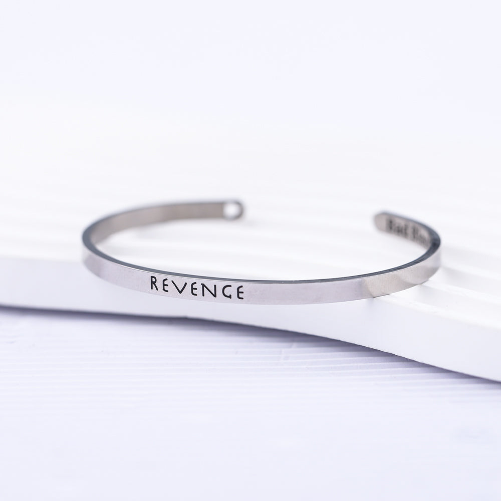 REVENGE Inspirational Stainless Steel  Bracelet
