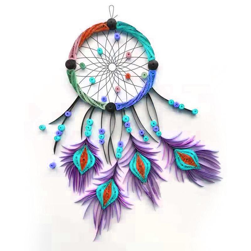 Paper Filigree painting Kit - Dreamcatcher