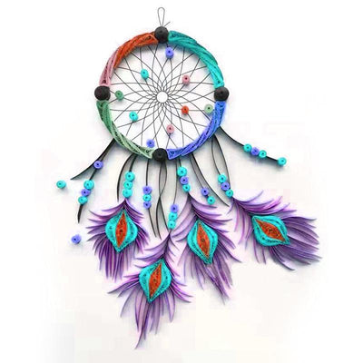 Paper Filigree painting Kit - Dreamcatcher