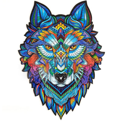Wooden Jigsaw Puzzle Majestic Wolf