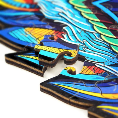 Wooden Jigsaw Puzzle Majestic Wolf