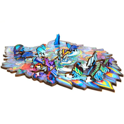 Wooden Jigsaw Puzzle Majestic Wolf