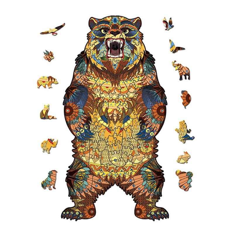 Wooden Jigsaw Puzzle Vicious Beer