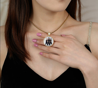 Custom Photo Necklace