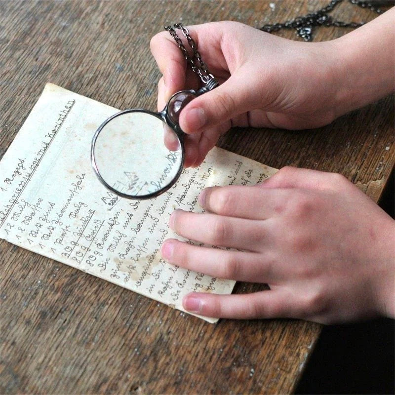Mother's Day Gift Magnifying Glass Necklace gift