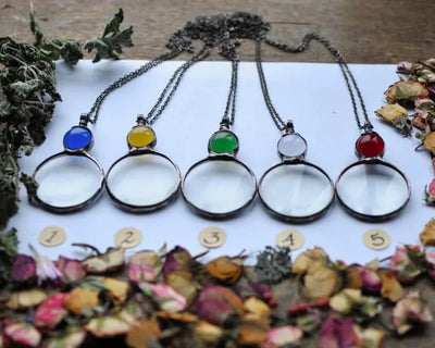 Mother's Day Gift Magnifying Glass Necklace gift
