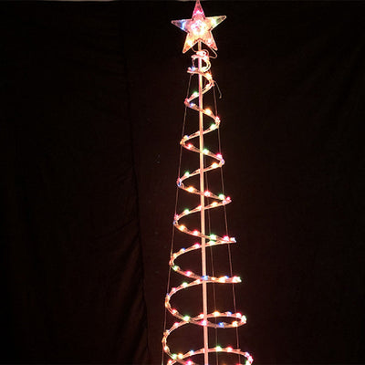 2022 New Style LED Spiral Christmas Tree Light Christmas Spiral Tree Indoor And Outdoor Decoration Lights