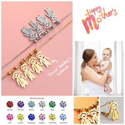 Kids Pendant for Mothers&Grandmothers