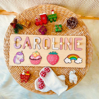 Personalized Wooden Baby Name Puzzle