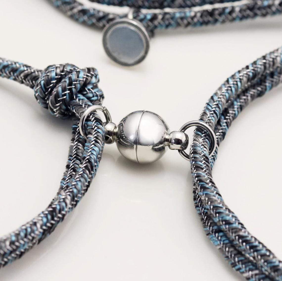 Matching Bracelet Custom couple magnetic bracelet(2 bracelets)