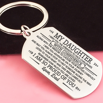 Mother's Day Gift Dad To My Daughter- I Wish You the Strength To Face Challenges
