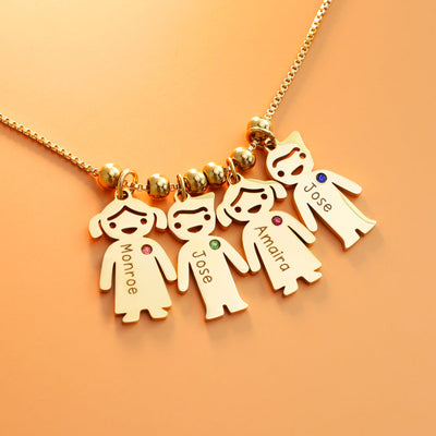 Kids Pendant for Mothers&Grandmothers